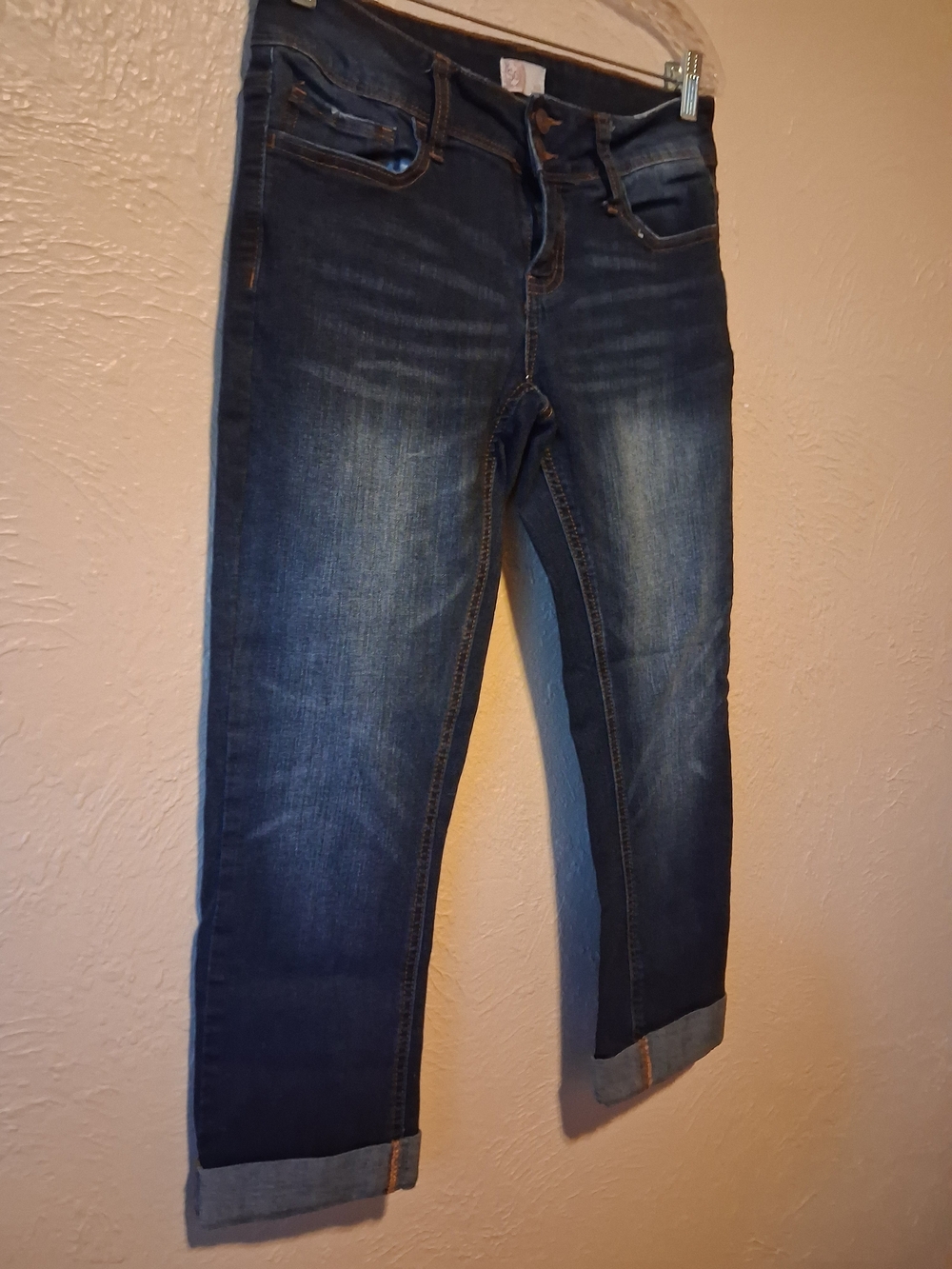 Women's Dark Indigo Slim Stretch Jeans